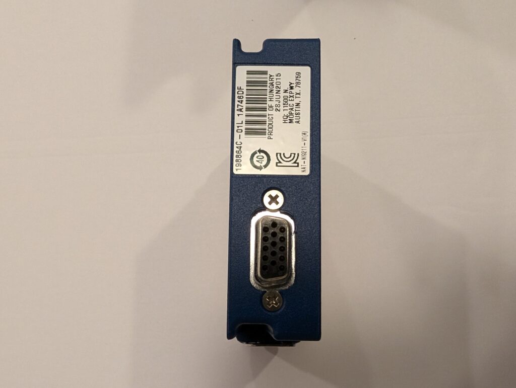 National Instruments cDAQ-9171 CompactDAQ Chassis and NI-9211 ...